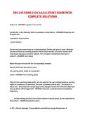 SOC 210 EXAM 2 CH 3&comma;4&comma;5&comma;6 STUDY GUIDE WITH COMPLETE SOLUTIONS 