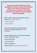 CLTM ASAP &lpar;ADVANCED SUPERVISION AND  ASSESSMENT PROTOCOL&rpar; BOARD EXAM &vert;&vert;VERIFIED  EXAM&excl;&excl;&excl; &comma;MOST RECENT EXAM 2026 BANK  ACCURATE ACTUAL COMPLETE REAL EXAM  QUESTIONS AND CORRECT DETAILED ANSWERS  &lpar;VERIFIED ANSWERS&rpar; 