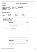 Test 1  ASM 275 Forensic Anthropology &lpar;2024 Fall B&rpar;&vert; With complete solution &vert; Updated RATED A&plus; &vert; New edition &vert; Updated RATED A&plus; 