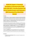 NUSB 201 Chapter 4 - NUSB EXAM STUDY GUIDE ACCURATE QUESTIONS AND CORRECT DETAILED ANSWERS WITH RATIONALES &vert;&vert; 100&percnt; GUARANTEED PASS <BRAND NEW VERSION>