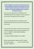MDARD COMMERCIAL PESTICIDE APPLICATOR EXAM&colon; AQUATIC  PEST MANAGEMENT &lpar;CATEGORY 5&rpar; EXAM NEWEST 2026 ACTUAL  EXAM WITH COMPLETE QUESTIONS AND CORRECT DETAILED  ANSWERS &lpar;100&percnt; VERIFIED ANSWERS&rpar; &vert;ALREADY GRADED A&plus;&vert;  &vert;&vert;PROFESSOR VERIFIED&vert;&vert; 