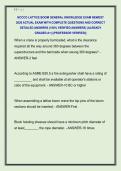 NCCCO LATTICE BOOM GENERAL KNOWLEDGE EXAM NEWEST  2026 ACTUAL EXAM WITH COMPLETE QUESTIONS AND CORRECT  DETAILED ANSWERS &lpar;100&percnt; VERIFIED ANSWERS&rpar; &vert;ALREADY  GRADED A&plus;&vert; &vert;&vert;PROFESSOR VERIFIED&vert;&vert; 