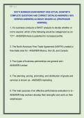 NOCTI BUSINESS EXAM NEWEST 2026 ACTUAL EXAM WITH  COMPLETE QUESTIONS AND CORRECT DETAILED ANSWERS &lpar;100&percnt;  VERIFIED ANSWERS&rpar; &vert;ALREADY GRADED A&plus;&vert; &vert;&vert;PROFESSOR  VERIFIED&vert;&vert;