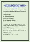 NSG 527 FINAL EXAM NEWEST 2026 ACTUAL EXAM WITH  COMPLETE QUESTIONS AND CORRECT DETAILED ANSWERS &lpar;100&percnt;  VERIFIED ANSWERS&rpar; &vert;ALREADY GRADED A&plus;&vert; &vert;&vert;PROFESSOR  VERIFIED&vert;&vert; 