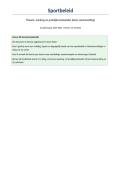 Samenvatting - sportbeleid