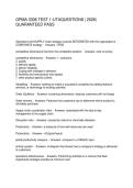 OPMA 3306 TEST 1-UTAQUESTIONS 2026 GUARANTEED PASS
