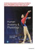 Test Bank for Human Anatomy and Physiology&comma; 11th Edition by Marieb&comma;&vert;&vert; ISBN&colon; 9780134580999&vert; Covering Chapters 1-29 &vert; Includes Rationales &vert;COMPLETE SOLUTION GRADE A&plus;&hellip;LATEST UPDATE &period;&period;&period;PDF