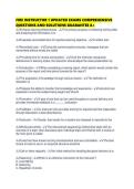 FIRE INSTRUCTOR 1 UPDATED EXAMS COMPREHENSIVE QUESTIONS AND SOLUTIONS