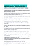 TEXAS DPS FIREFIGHTER UPDATED COMPREHENSIVE EXAM QUESTIONS AND SOLUTIONS GUARANTEE A&period;pdf