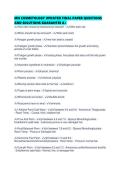 MN COSMETOLOGY UPDATED FINAL PAPER QUESTIONS AND SOLUTIONS GUARANTEE