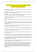 Dell Tech Direct with all Correct & 100&percnt; Verified Answers &vert;Already Graded A&plus;