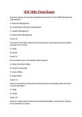ICS 100c Final Exam &vert;Questions and Correct Answers &lpar;100&percnt; VERIFIED&rpar;&vert; 2026&sol;2027