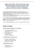 Midterm Exam&colon; NR547 &sol; NR-547 &lpar;Latest 2026 &sol; 2027&rpar;  Differential Diagnosis in Psychiatric-Mental Health  across the Lifespan Practicum &vert; Questions and  Answers &vert; 100&percnt; Correct &vert; Grade A - Chamberlain