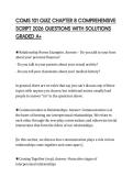 COMS 101 QUIZ CHAPTER 8 COMPREHENSIVE SCRIPT 2026 QUESTIONS WITH SOLUTIONS GRADED A&plus;