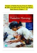 Principles of Pediatric Nursing Caring for Children&comma; 8th Edition Test bank by Kay Cowen&semi; Laura Wisely&semi; Robin Dawson&semi; Chapters 1 &ndash; 31