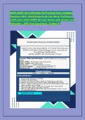 AACN ACNPC-AG Certification PSI Proctored Exam Complete Questions Adult -Gerontology Acute Care Nurse Practitioner Certification AACN ACNPC-AG Exam Review with Answers and Rationales &vert; 100&percnt; Pass Guaranteed &vert; Graded A&plus;