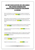 CST PREP EXAM&vert;QUESTIONS AND 100&percnt; CORRECT WELL DETAILED ANSWERS&vert;LATEST UPDATE&excl;&excl;&excl;&excl;&excl;2026&vert;GUARANTEED PASS&vert;GRADED A&plus;&vert;VERIFIED