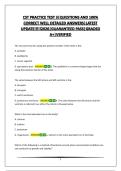 CST PRACTICE TEST 3&vert;QUESTIONS AND 100&percnt; CORRECT WELL DETAILED ANSWERS&vert;LATEST UPDATE&excl;&excl;&excl;&excl;&excl;2026&vert;GUARANTEED PASS&vert;GRADED A&plus;&vert;VERIFIED