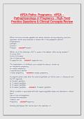 APEA Patho- Pregnancy &sol; APEA &ndash; Pathophysiology of Pregnancy &vert; High-Yield Practice Questions & Clinical Concepts Review