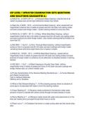 CIP LEVEL 1 UPDATED EXAMINATION SETS QUESTIONS AND SOLUTIONS GUARANTEE A&period;pdf