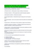 WASHINGTON PESTICIDE LAWS COMPREHENSIVE QUESTIONS AND SOLUTIONS GUARANTEE A&period;pdf