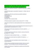 WASHINGTON PESTICIDE UPDATED EXAM MANUAL QUESTIONS AND SOLUTIONS