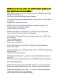 RASMUSSEN PATHO UPDATED EXAM SCRIPT QUESTIONS AND SOLUTIONS GUARANTEE A&period;pdf