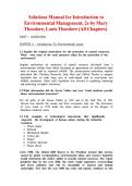 Solutions Manual for Introduction to Environmental Management &lpar;2nd Edition&rpar; by Theodore & Theodore