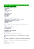 SKI PATROL UPDATED END OF COURSE QUESTIONS AND SOLUTIONS GUARANTEE