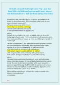 NUR 265 Advanced Med Surg Exam 1 and Nur 265 Exam 2 Prep Latest Test Bank 2026 with 600 Exam Questions and Correct Answers with Rationales Review&sol; NUR 265 Exam 1 & 2 Prep 2026 &lpar;Galen&rpar;