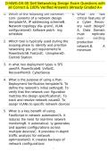 D-NWG-DS-00 Dell Networking Design Exam Questions with all Correct & 100&percnt; Verified Answers &vert;Already Graded A&plus;