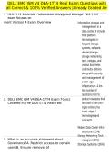 DELL EMC ISM V4 DEA-1TT4 Real Exam Questions with all Correct & 100&percnt; Verified Answers &vert;Already Graded A&plus;