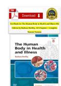 Test Bank for The Human Body in Health and Illness&comma; 8th Edition &vert; Barbara Herlihy &vert; Latest Update 2026 &vert; Exam Prep Q&A