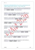 SAGE INTACCT IMPLEMENTATION ACTUAL TEST ALL QUESTIONS AND 100&percnt;  CORRECT ANSWERS ALREADY GRADED A&plus; - LATEST UPDATE 2026