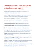 NR 566 Final Exam Version 1 Newest Actual Exam With Complete Questions And Correct Detailed Answers &lpar;Verified Answers&rpar; &vert;Already Graded A&plus;