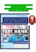 Radiologic Science for Technologists &lpar;12th Edition&rpar; by Stewart C&period; Bushong &ndash; Complete Test Bank Chapters 1&ndash;40