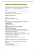 UMKC PHYSIOLOGY EXAM 1 QUESTIONS WITH CORRECT ANSWERS LATEST UPDATE 2026