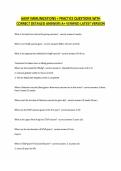 AANP IMMUNIZATIONS &plus; PRACTICE QUESTIONS WITH CORRECT DETAILED ANSWERS A&plus; VERIFIED LATEST VERSION