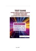 Fordney's Medical Insurance & Billing Test Bank &ndash; 17th Edition &lpar;Chapters 1-20&rpar; &ndash; Verified Solutions