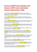 2026 QMHP Practice Test&colon; 100&percnt; Correct and Actual Exam Answers &vert; Newest
