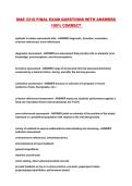 MAE 3310 FINAL EXAM QUESTIONS WITH ANSWERS 100&percnt; CORRECT 