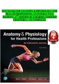 Anatomy & Physiology for Health Professions&colon; An Interactive Journey &lpar;4th Edition&rpar; by Colbert &ndash; Complete Test Bank Chapters 1&ndash;19