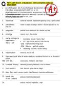 PSYC 380 Exam 1 Questions with complete solution 2025&sol;2026