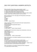 DECA TEST QUESTIONS & ANSWERS &lpar;DISTRICTS&rpar;