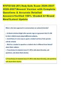 NYSTCE EAS &lpar;201&rpar; Study Guide Exam 2026-2027  2026-2027Newest Version with Complete  Questions & Accurate Detailed  AnswersVerified 100&percnt; Graded A&plus;Brand  New&excl;&excl;Latest Update 