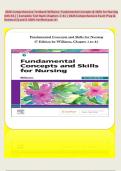 2026 Comprehensive Testbank Williams&colon; Fundamental Concepts & Skills for Nursing  &lpar;6th Ed&period;&rpar; &vert; Complete Test Bank Chapters 1&ndash;41 &vert; 2026 Comprehensive Exam Prep &  Rational&period;Q and A 100&percnt; Verified pass A&plus;