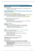 Uitgebreide samenvatting - Theoretische en historische grondslagen van de psychologie &lpar;geslaagd eerste zit&rpar;