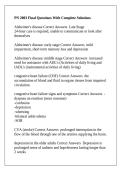 PN 2003 Final Questions With Complete Solutions