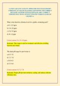 LATEST AQUATIC FACILITY OPERATOR TEST EXAM 2026&sol;2027 COMPLETE ACCURATE EXAM REAL QUESTIONS AND CORRECT DETAILED ANSWERS WITH RATIONALES &lpar;100&percnt; CORRECT VERIFIED SOLUTIONS&rpar; NEWEST UPDATED VERSION &vert;ALREADY GRADED A&plus;