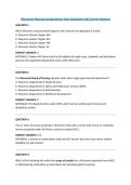 Wisconsin Nursing Jurisprudence Exam Questions and Correct Answers